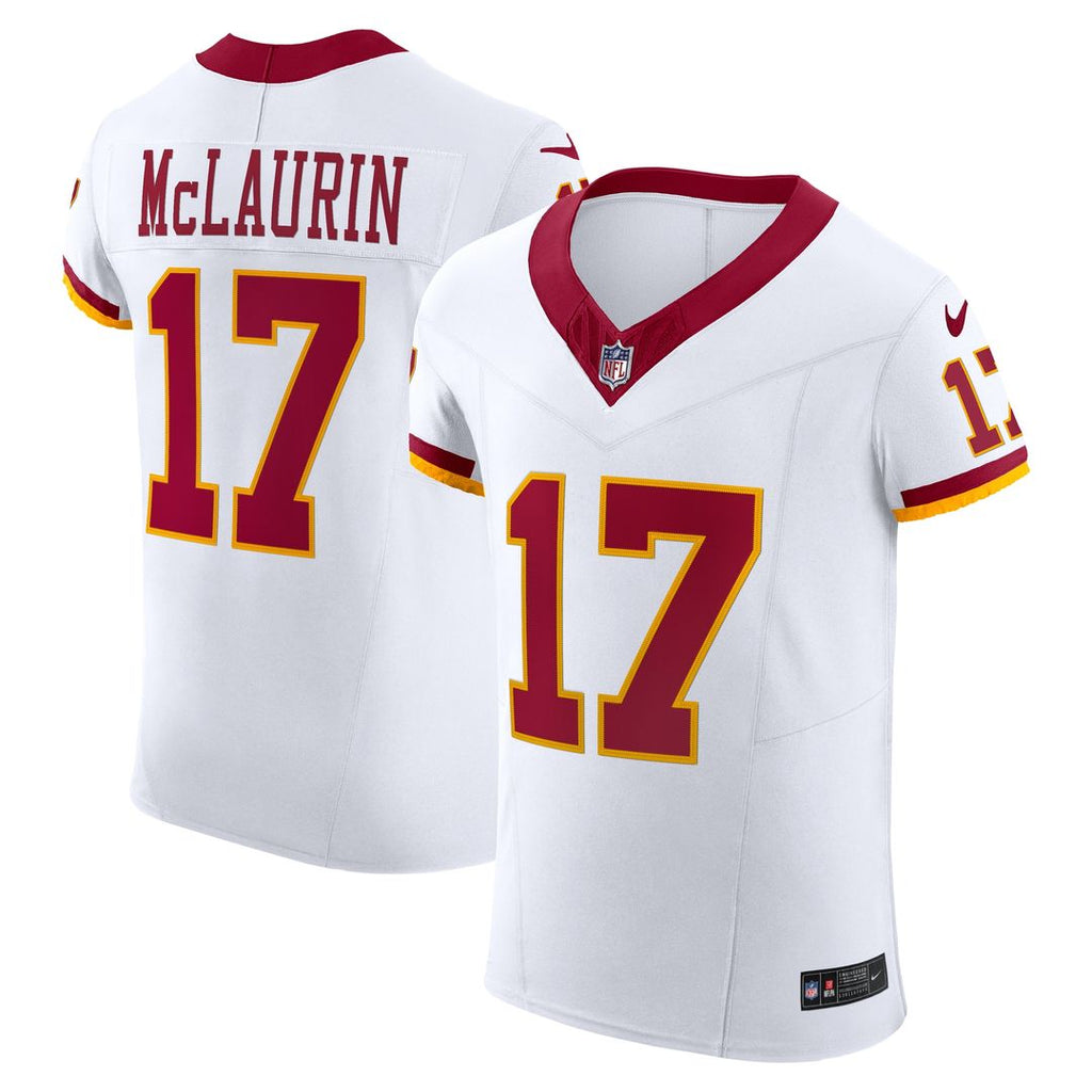 Terry McLaurin Washington Commanders Nike Alternate 2 Super Bowl Era Vapor F.U.S.E. Elite Official Jersey - White