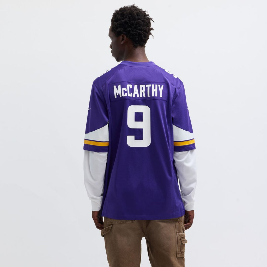 J.J. McCarthy Minnesota Vikings Nike  Player Game Official Jersey - Purple