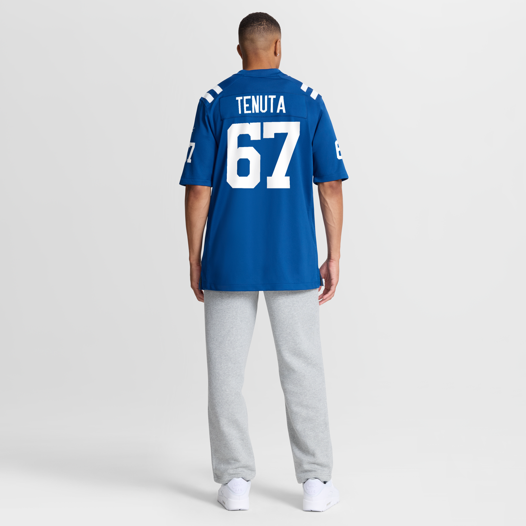 Luke Tenuta Indianapolis Colts Nike Team Game Official Jersey -  Royal