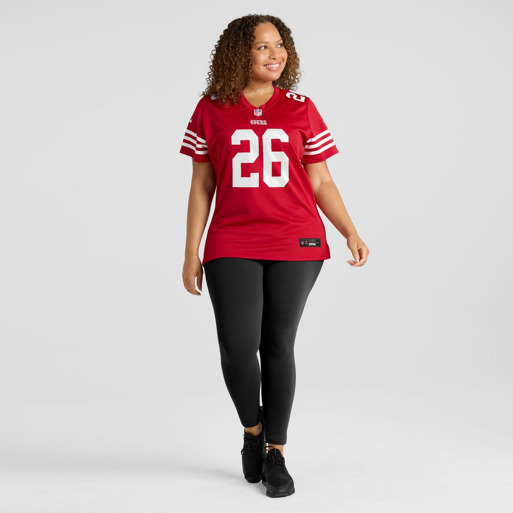 Chase Lucas San Francisco 49ers Nike Women's Team Game Official Jersey -  Scarlet