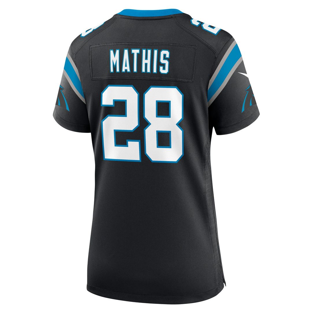 Damarri Mathis Carolina Panthers Nike Women's Team Game Jersey - Black