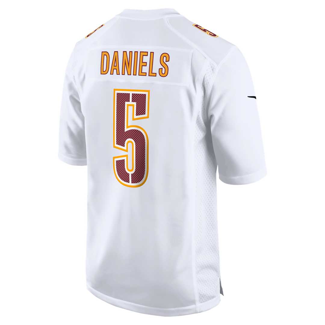 Jayden Daniels Washington Commanders Nike Fashion Official Jersey - Tundra White