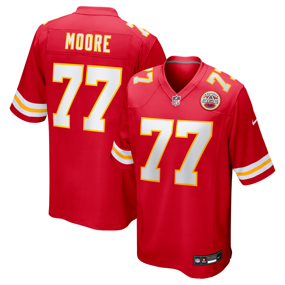 Jaylon Moore Kansas City Chiefs Nike Team Game Official Jersey -  Red