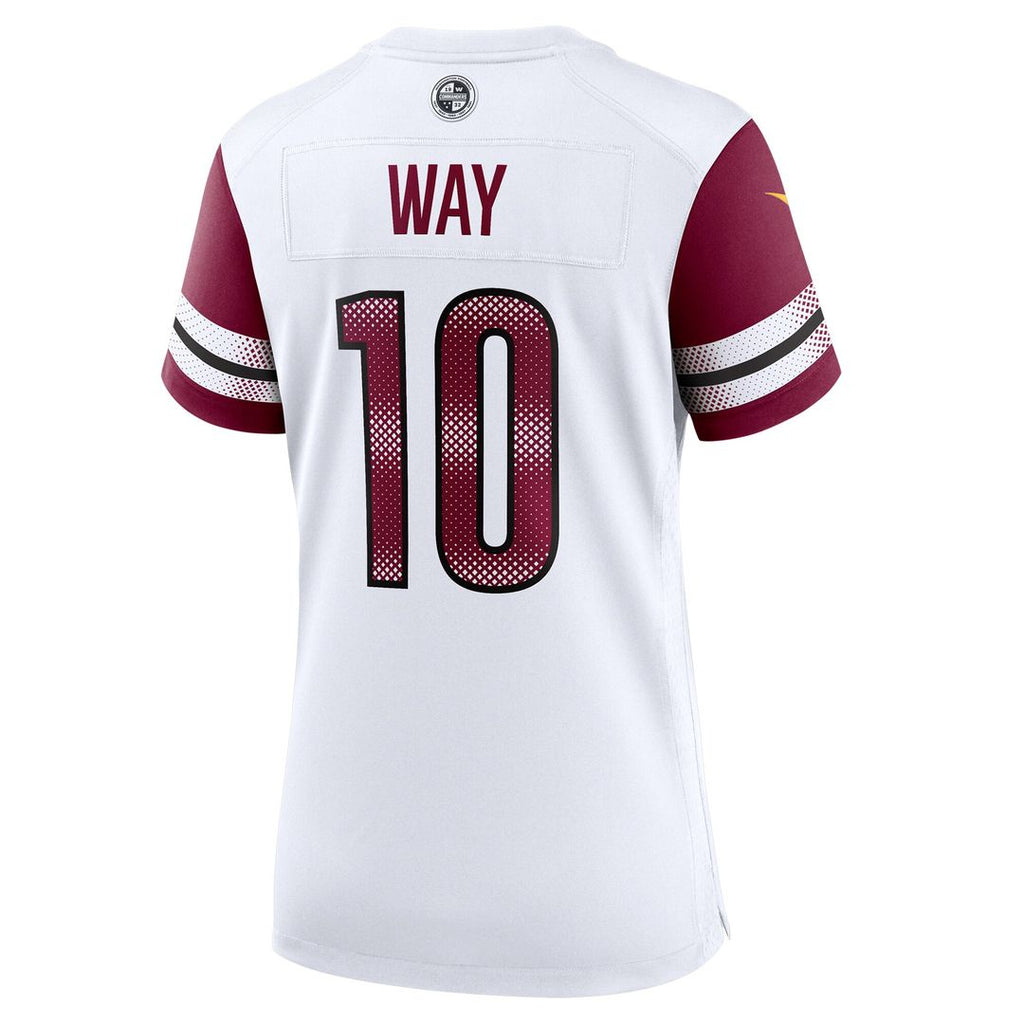 Tress Way Washington Commanders Nike Women's Team Game Official Jersey -  Burgundy