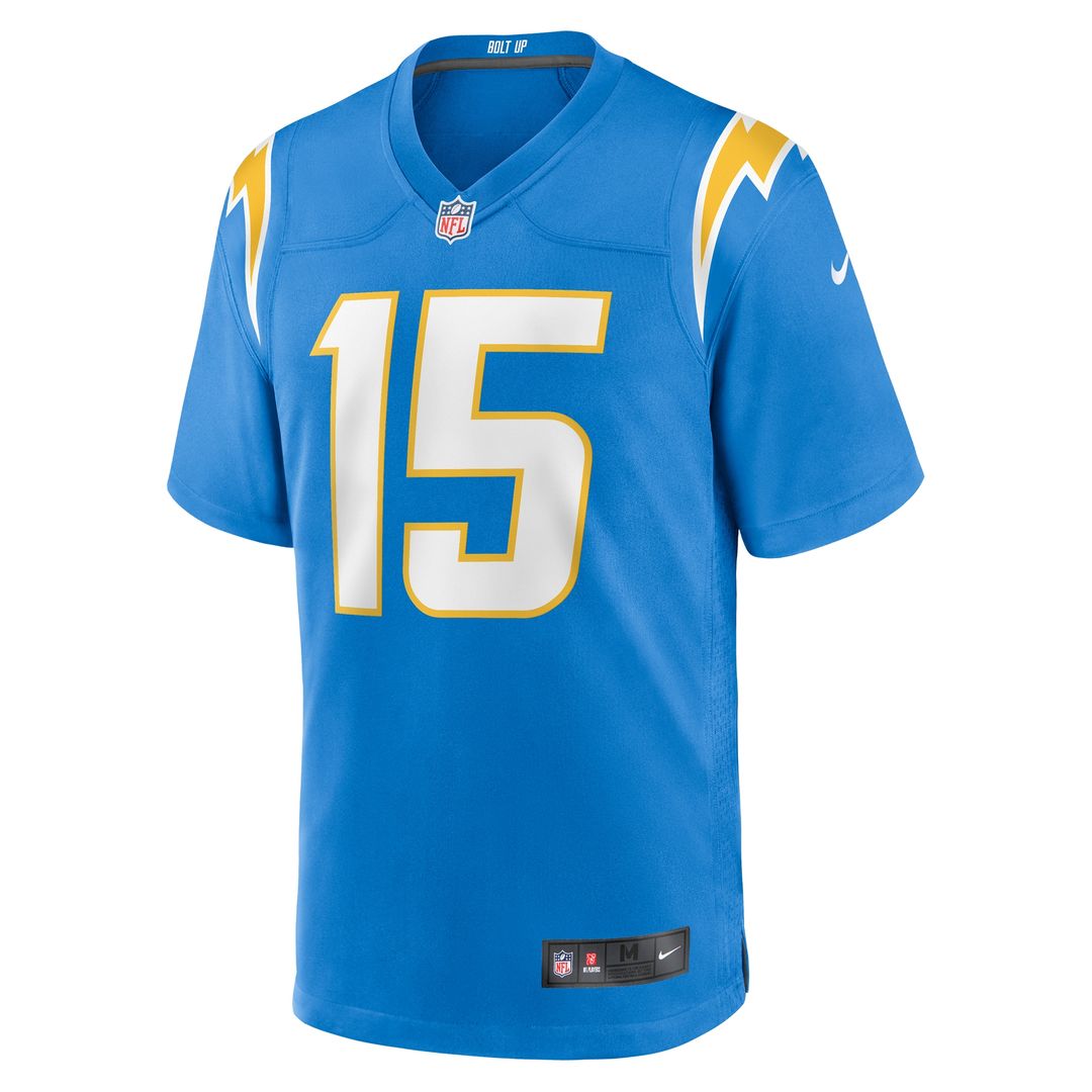 Ladd McConkey Los Angeles Chargers Nike Player Game Jersey - Powder Blue