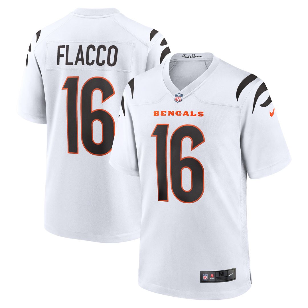 Joe Flacco Cincinnati Bengals Nike Alternate Game Jersey - Orange