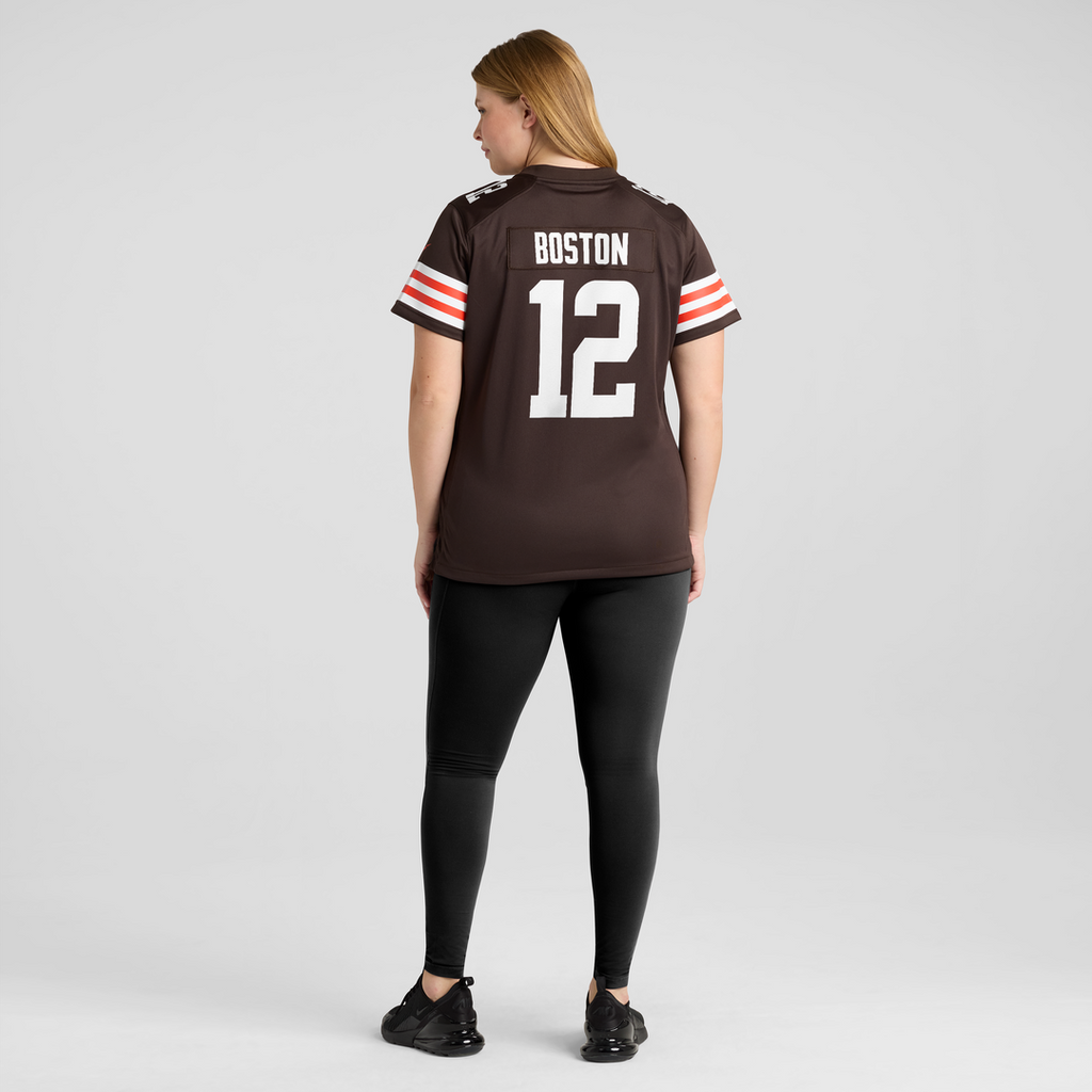 Denzel Boston Cleveland Browns Nike Women's Team Game Official Jersey -  Brown