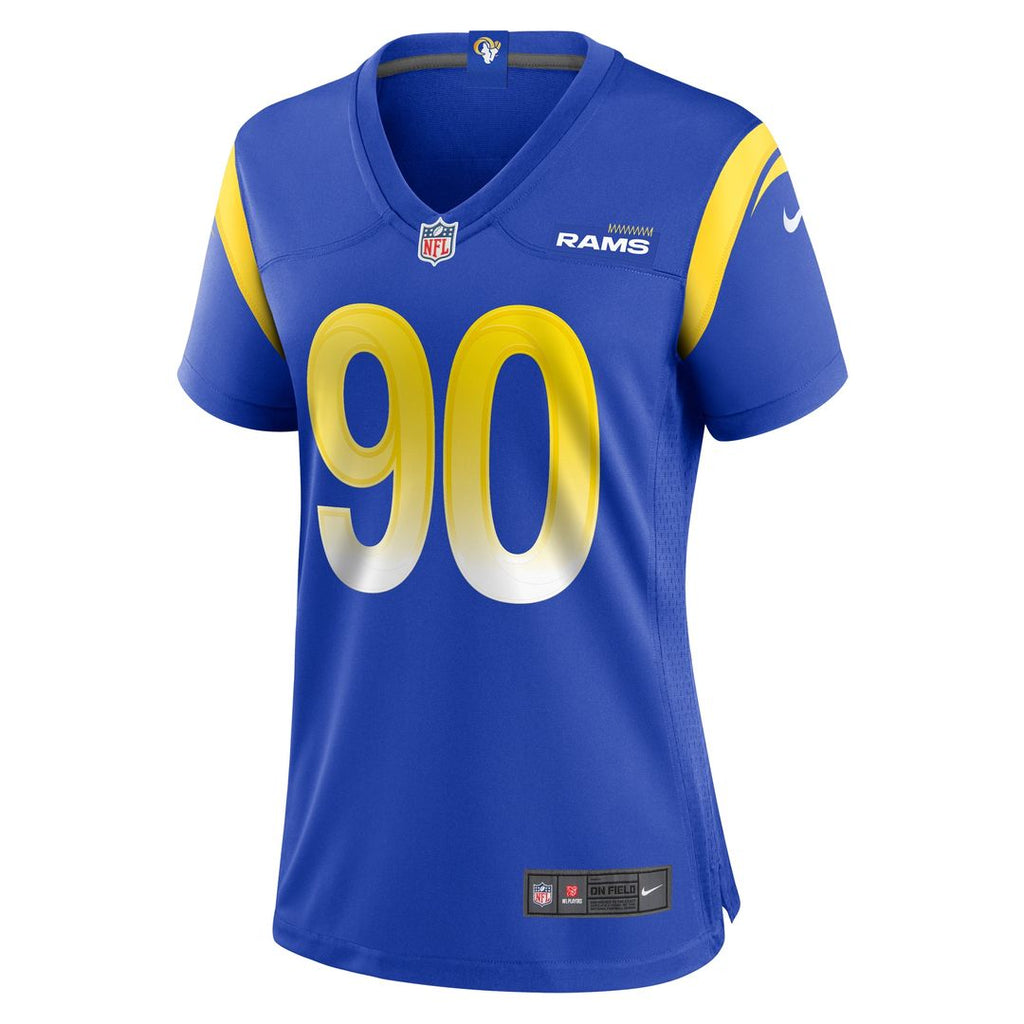 Tyler Davis Los Angeles Rams Nike Women's Game Jersey - Royal