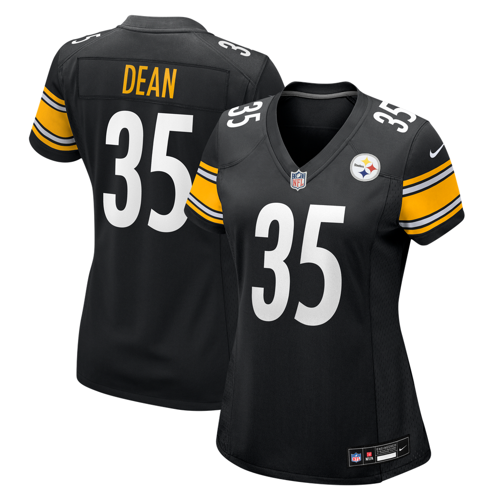 Jamel Dean Pittsburgh Steelers Nike Women's Team Game Jersey - Black