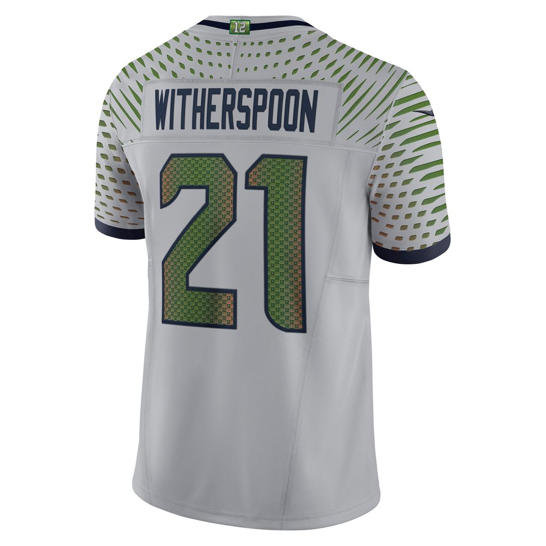 Devon Witherspoon Seattle Seahawks Nike 2025 Rivalries Collection Stitched Limited Official Jersey - Wolf Gray