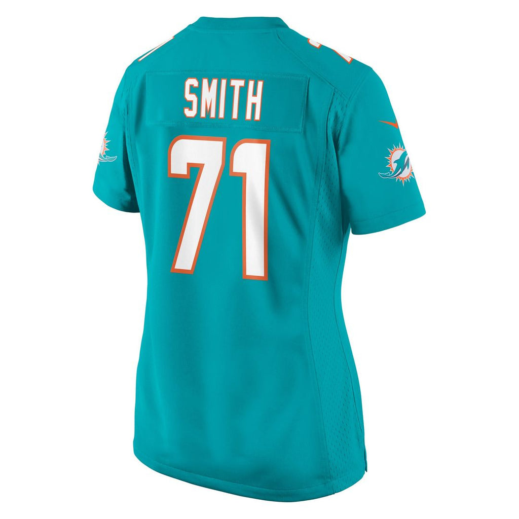 Kion Smith Miami Dolphins Nike Women's Game Jersey - Aqua