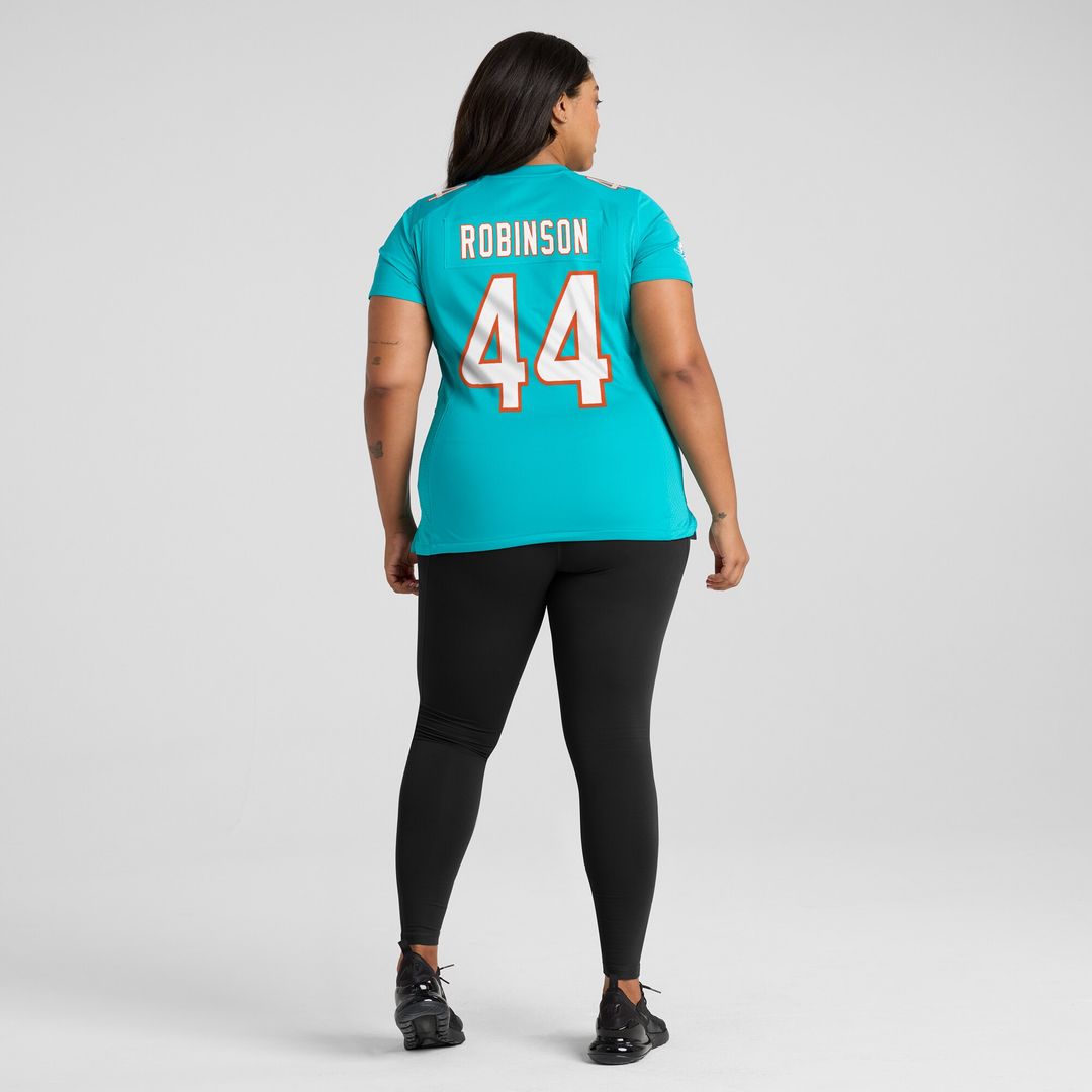 Chop Robinson Miami Dolphins Nike Women's Game Jersey - Aqua
