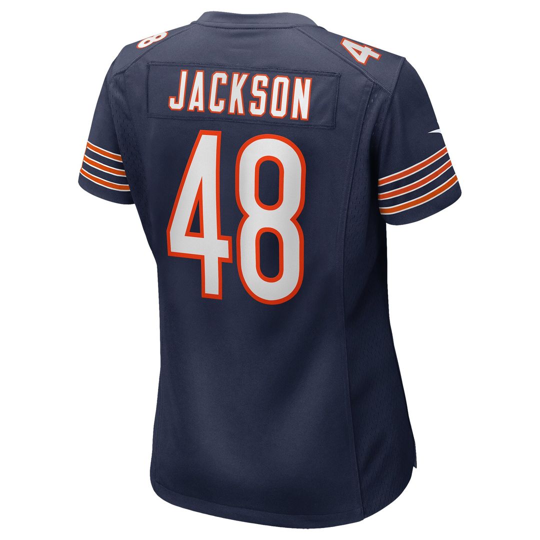 D'Marco Jackson Chicago Bears Nike Women's Team Game Official Jersey -  Navy