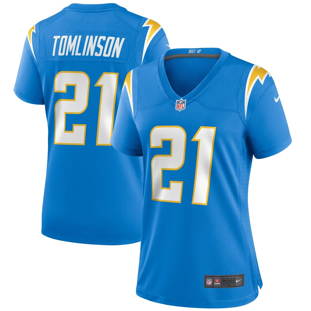 LaDainian Tomlinson Los Angeles Chargers Nike Women's Game Retired Player Official Jersey - Powder Blue