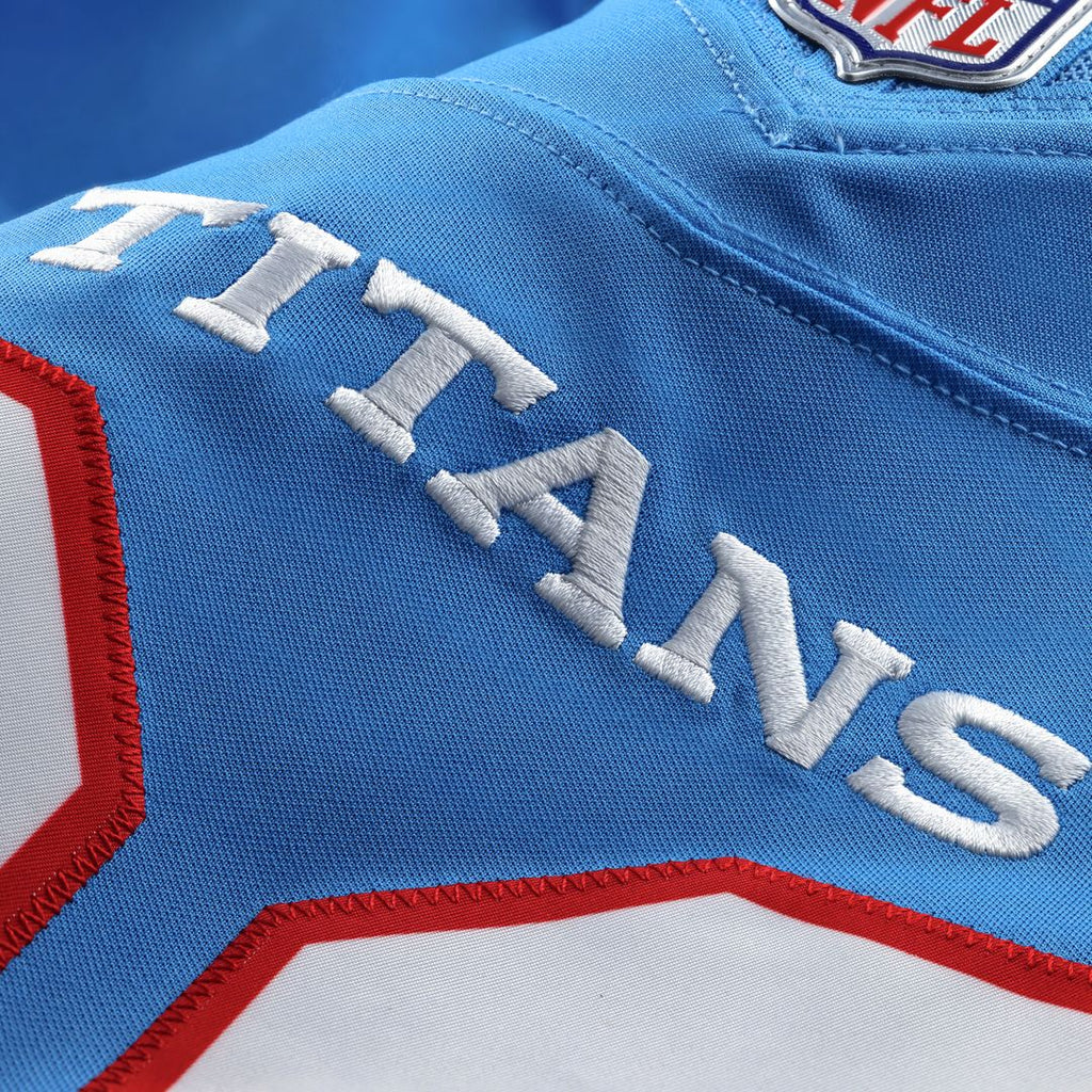 Jeffery Simmons Tennessee Titans Nike Vapor F.U.S.E. Sewn Down Limited Official Jersey - Light Blue