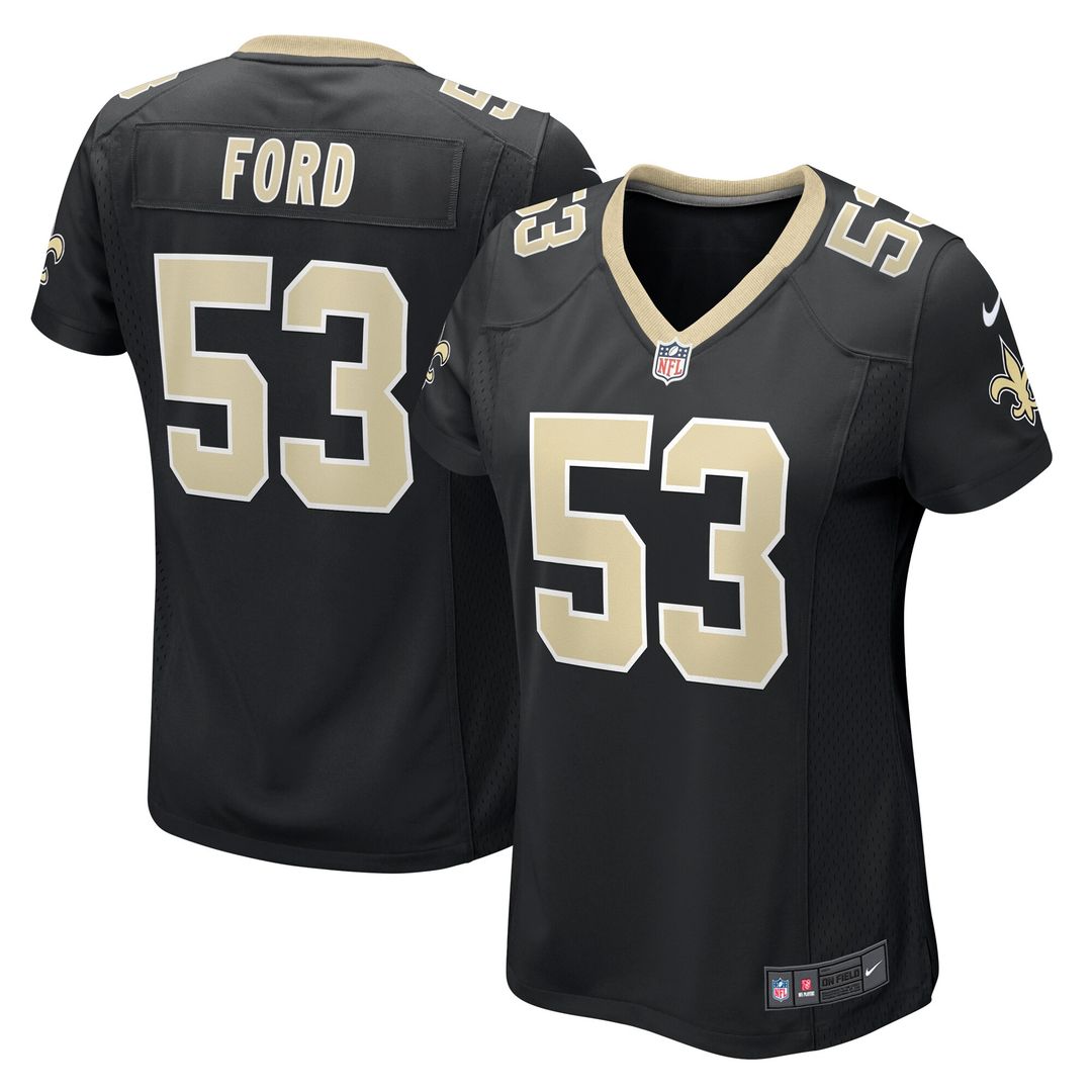 Jaylan Ford New Orleans Saints Nike Women's Game Jersey - Black