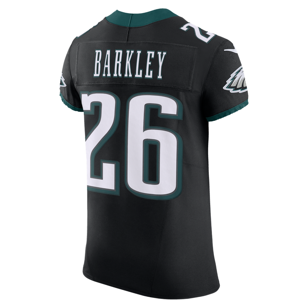 Saquon Barkley Philadelphia Eagles Nike Alternate  Vapor F.U.S.E. Elite Official Jersey - Black