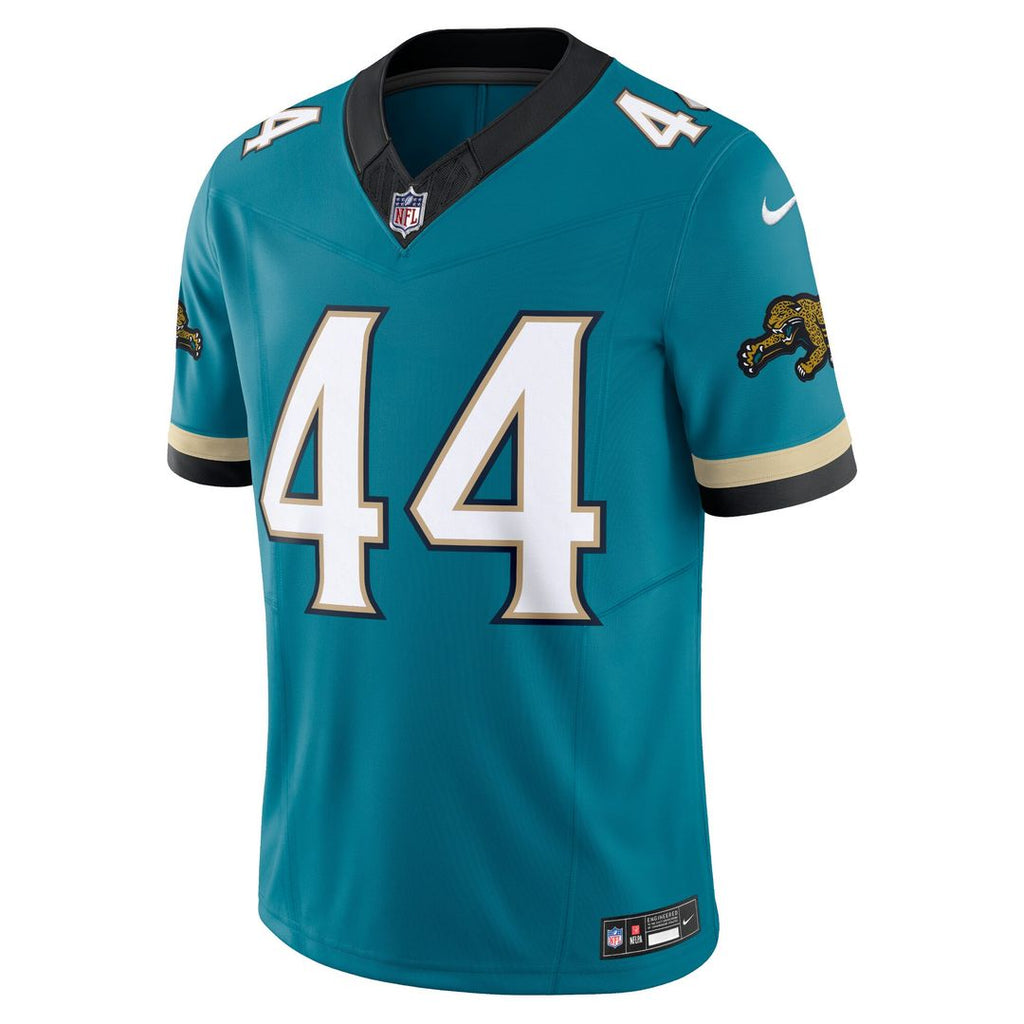 Travon Walker Jacksonville Jaguars Nike Prowler Throwback Vapor F.U.S.E. Limited Official Jersey - Teal