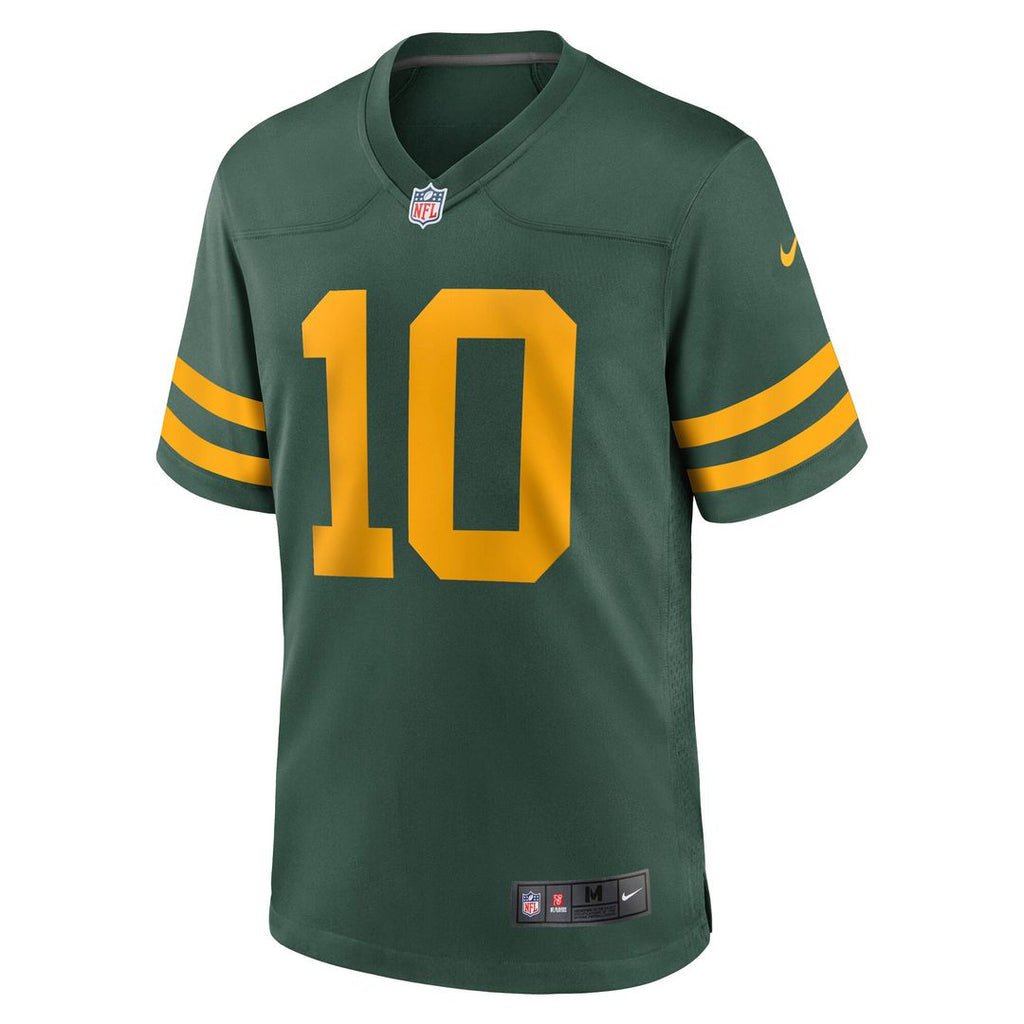 Jordan Love Green Bay Packers Nike Alternate Game Official Jersey -  Green