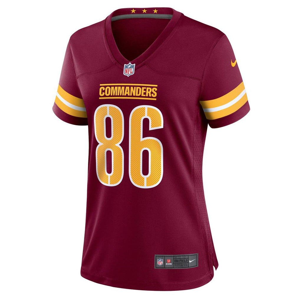 Zach Ertz Washington Commanders Nike Women's Game Official Jersey -  Burgundy