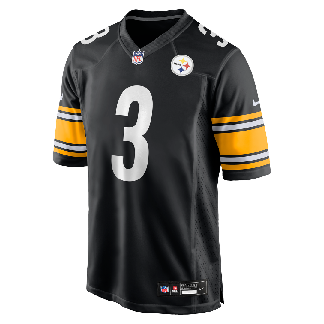 Jaquan Brisker Pittsburgh Steelers Nike Team Game Jersey - Black