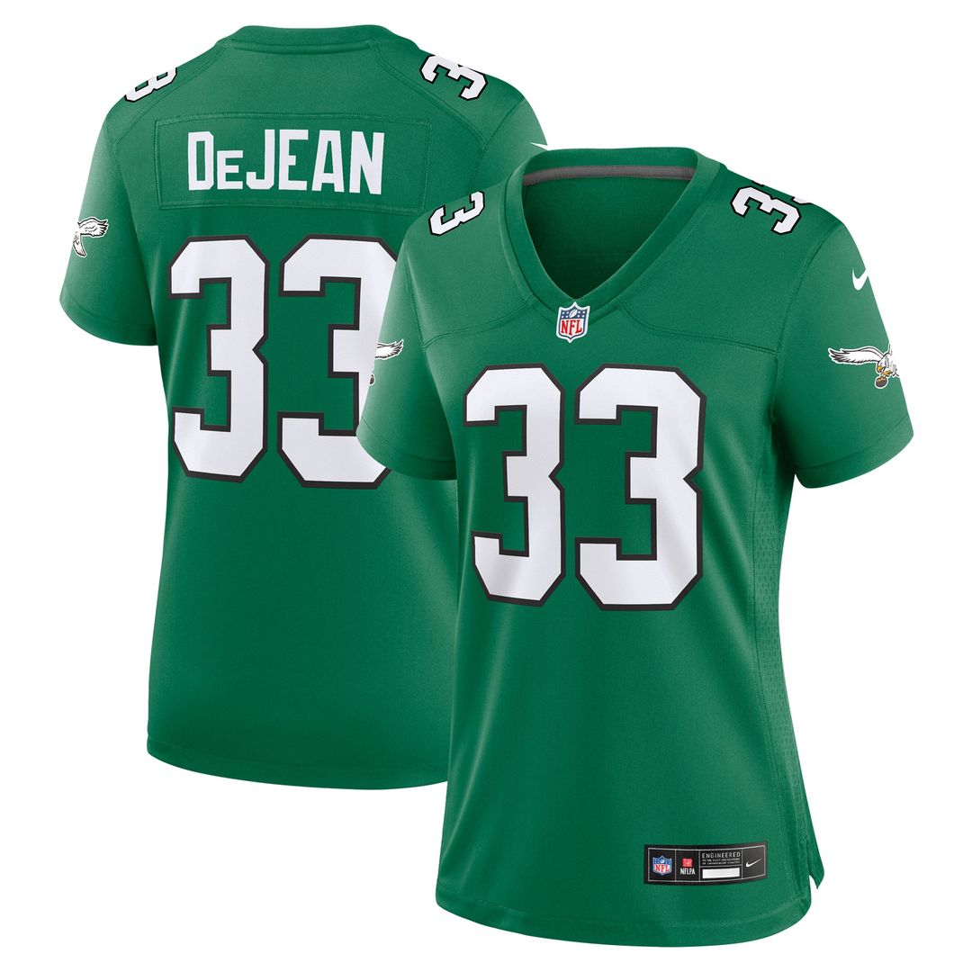 Cooper DeJean Philadelphia Eagles Nike Women's Alternate Game Jersey - Black
