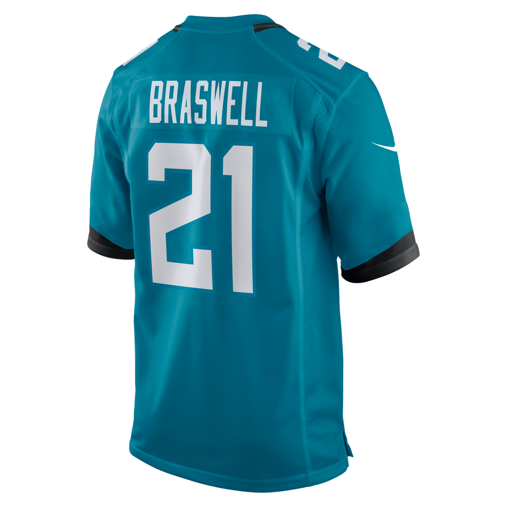 Christian Braswell Jacksonville Jaguars Nike Team Game Jersey - Teal