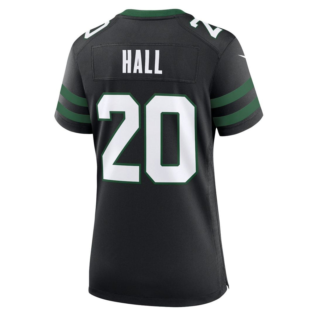 Breece Hall New York Jets Nike Women's Alternate Game Official Jersey - Legacy Black