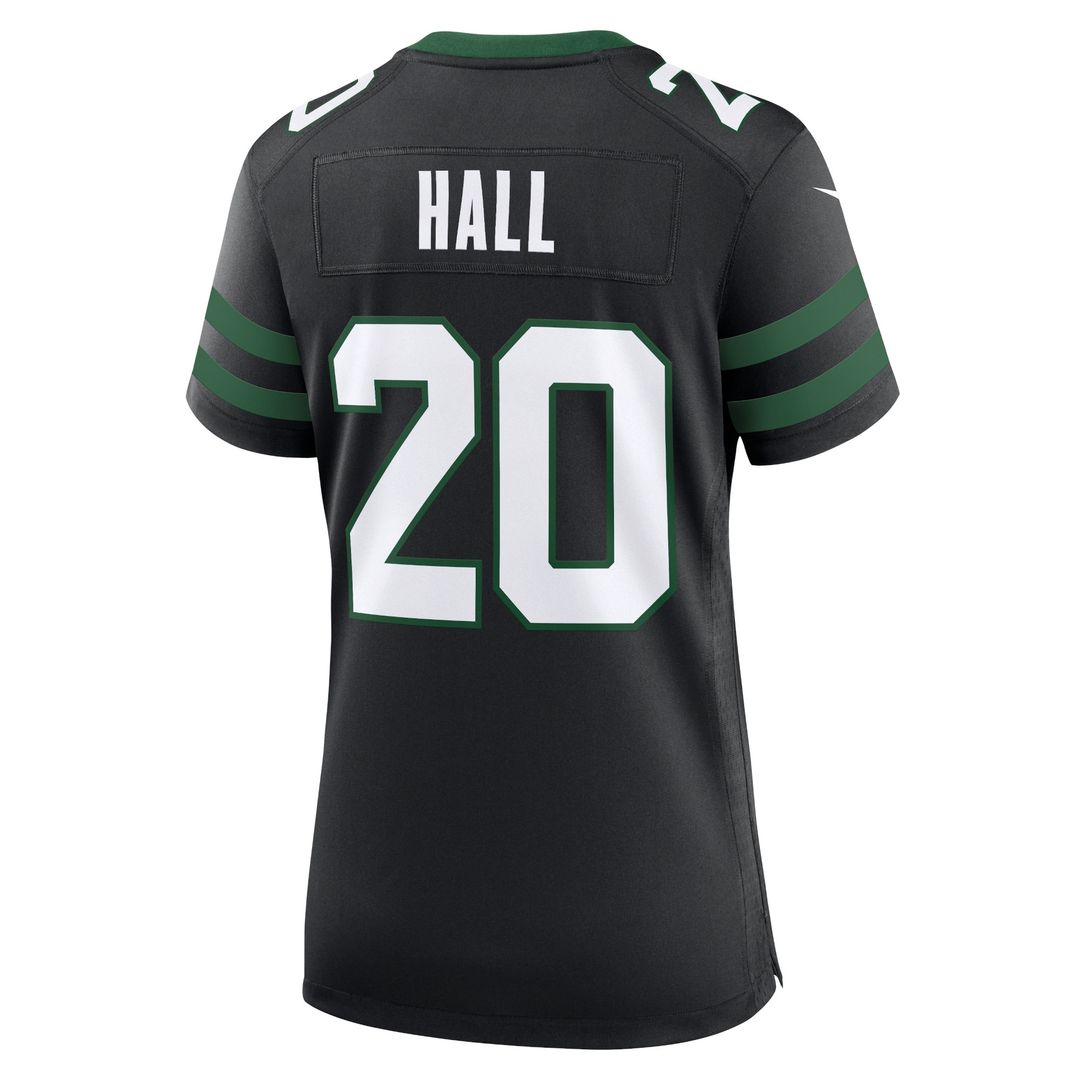 Breece Hall New York Jets Nike Women's Alternate Game Official Jersey - Legacy Black