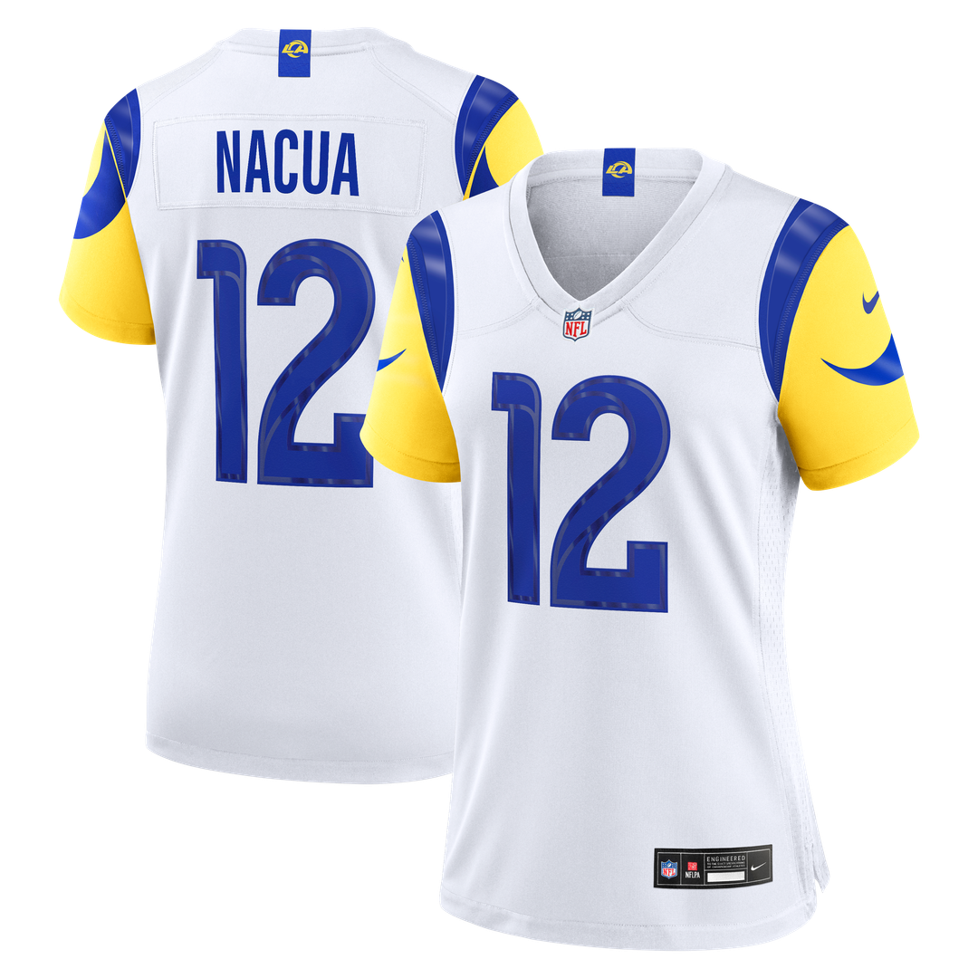 Puka Nacua Los Angeles Rams Nike Women's Game Official Jersey - Royal