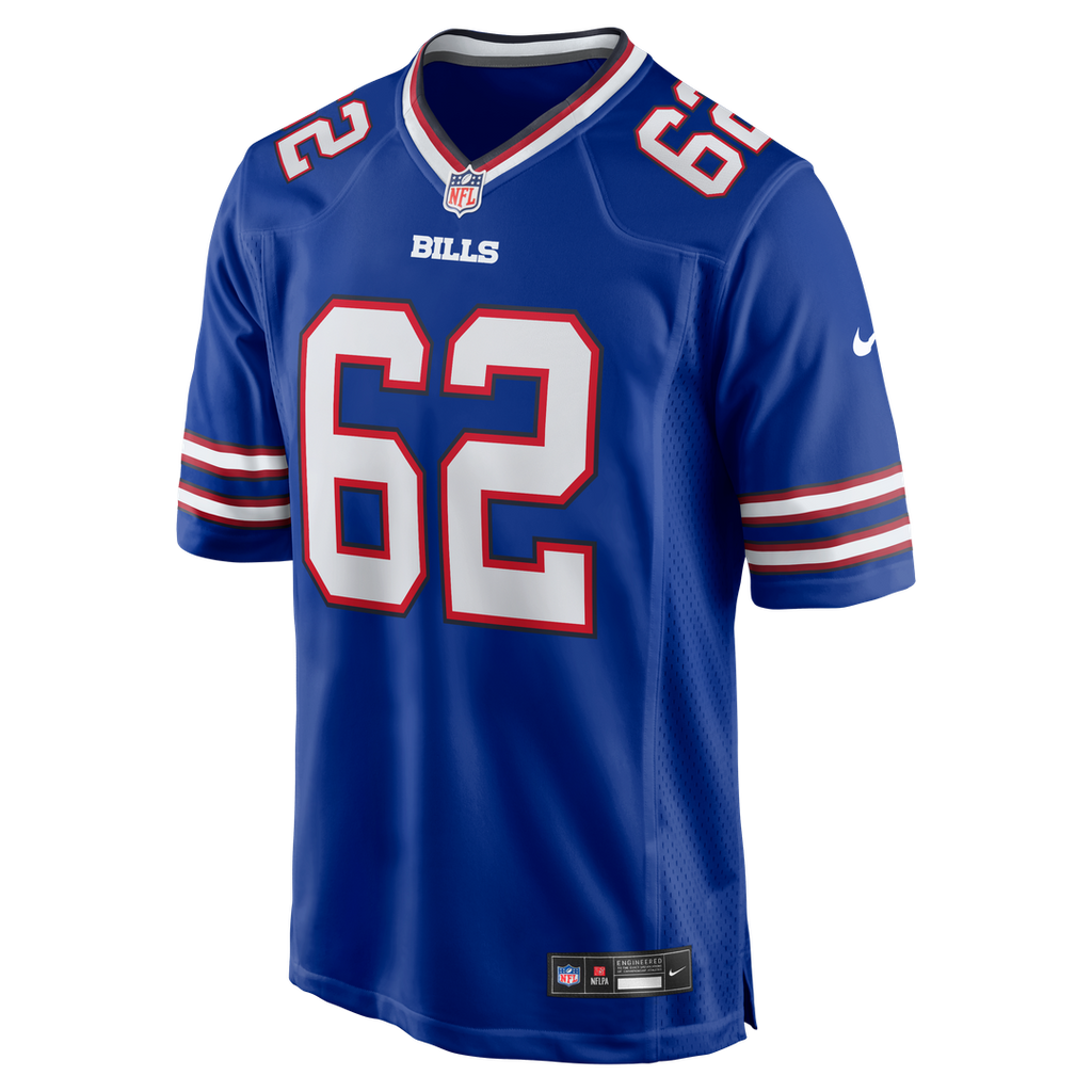 Sedrick Van Pran-Granger Buffalo Bills Nike Game Official Jersey -  Royal