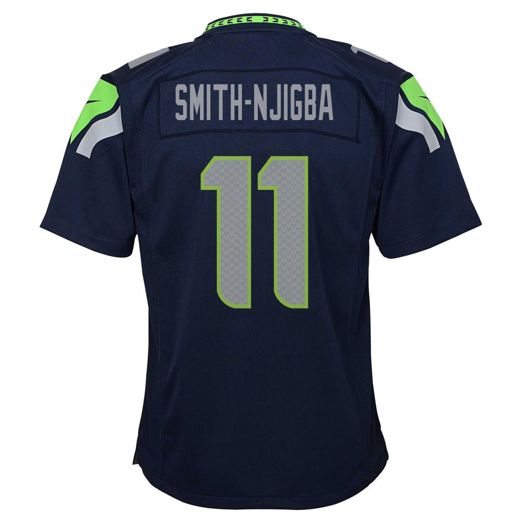 Jaxon Smith-Njigba Seattle Seahawks Nike Youth Game Official Jersey - College Navy
