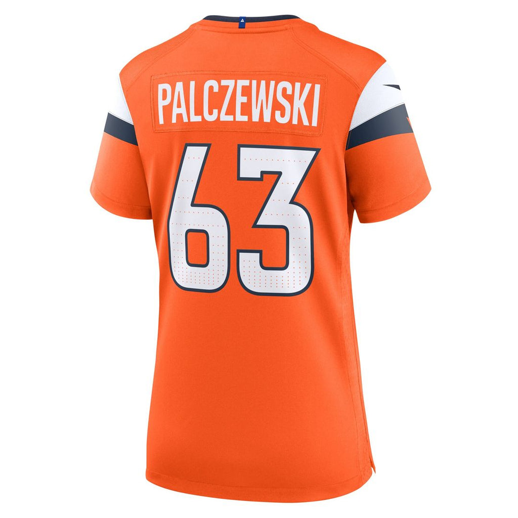 Alex Palczewski Denver Broncos Nike Women's Team Game Jersey - Orange