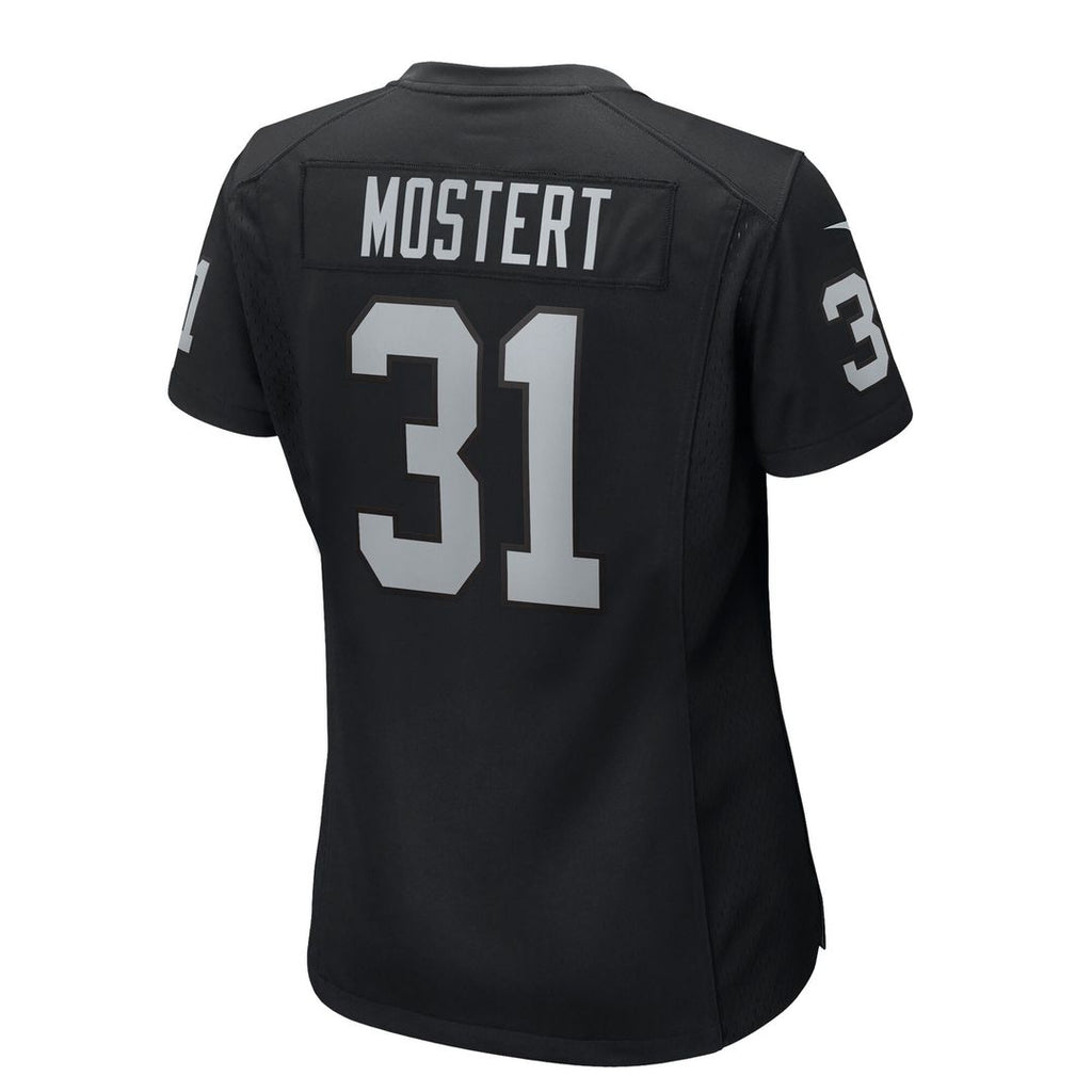 Raheem Mostert Las Vegas Raiders Nike Women's Team Game Jersey - Black