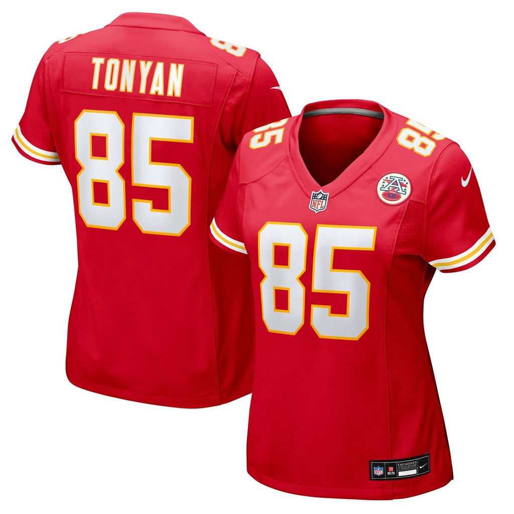Robert Tonyan Kansas City Chiefs Nike Women's Team Game Jersey - Red