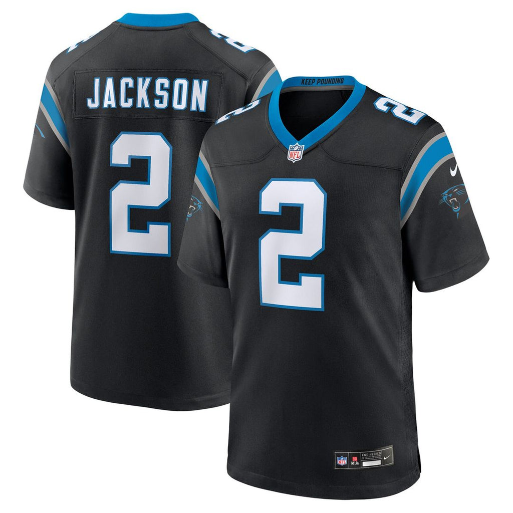Mike Jackson Carolina Panthers Nike Game Jersey - Black