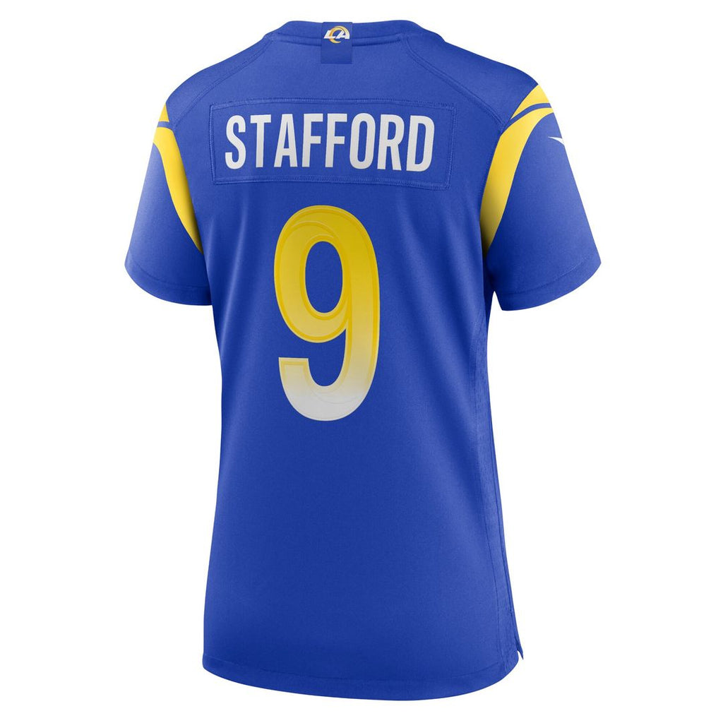 Matthew Stafford Los Angeles Rams Nike Women's Player Official Jersey - White