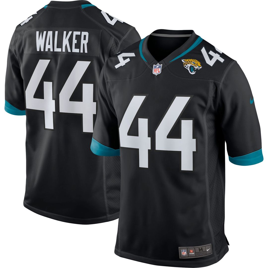 Travon Walker Jacksonville Jaguars Nike Player Game Official Jersey - Black