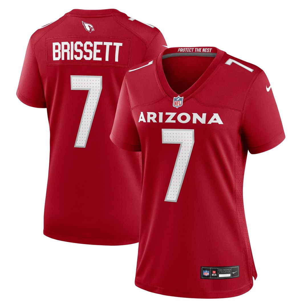 Jacoby Brissett Arizona Cardinals Nike Women's Team Game Official Jersey -  Cardinal