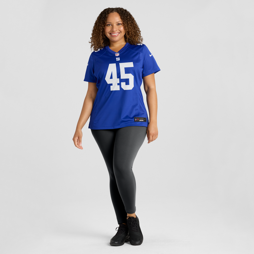 Patrick Ricard New York Giants Nike Women's Team Game Official Jersey -  Royal