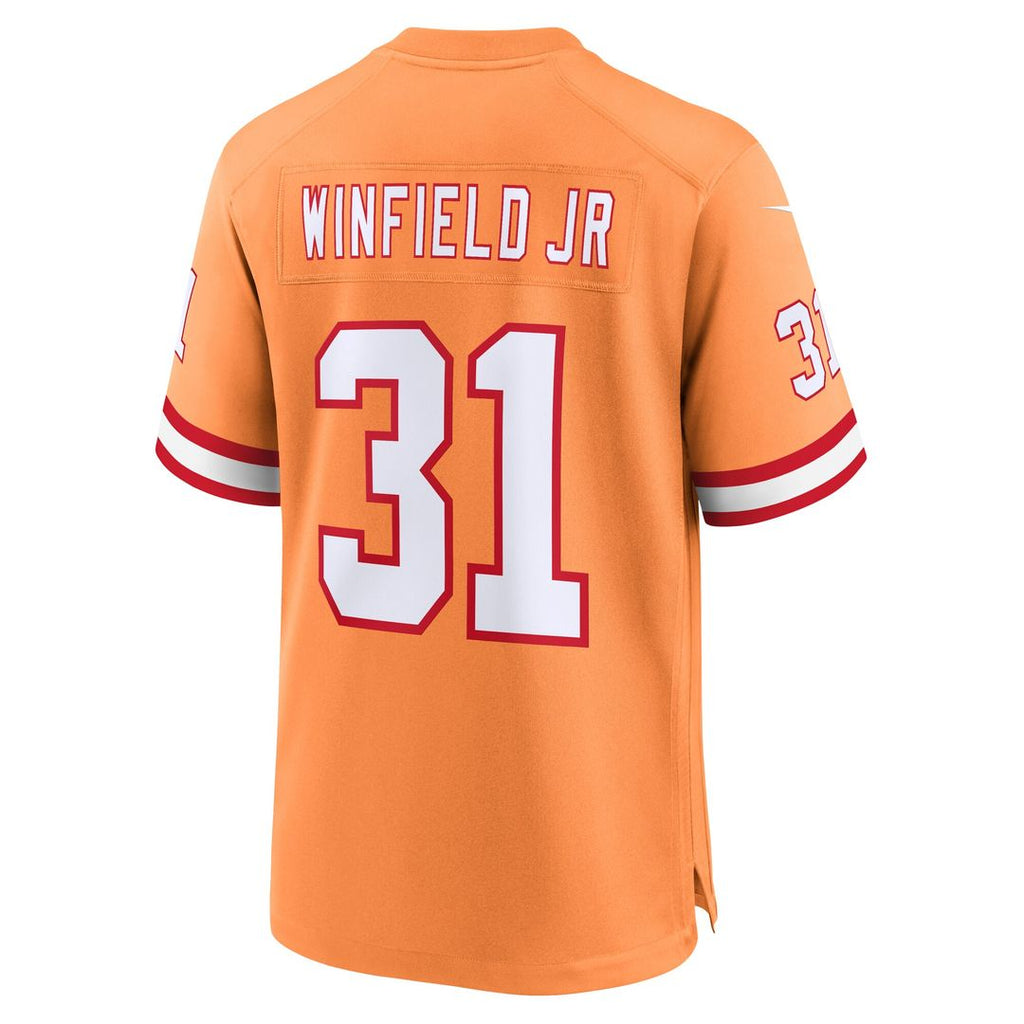 Antoine Winfield Jr. Tampa Bay Buccaneers Nike Throwback Game Official Jersey - Orange