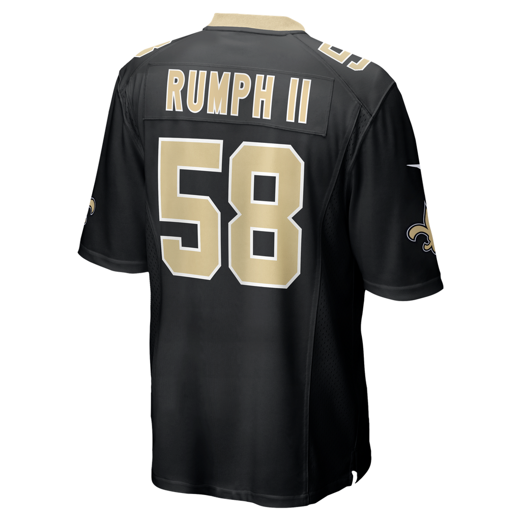 Chris Rumph II New Orleans Saints Nike Team Game Official Jersey -  Black