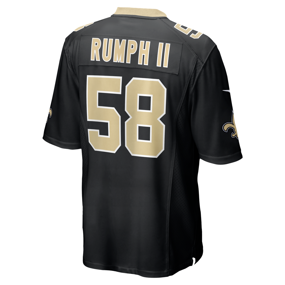 Chris Rumph II New Orleans Saints Nike Team Game Official Jersey -  Black