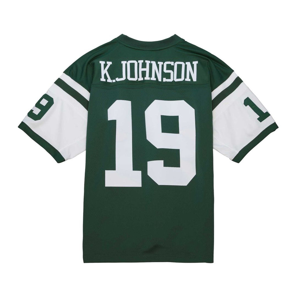 Keyshawn Johnson New York Jets Mitchell & Ness Legacy Replica Official Jersey - Kelly Green