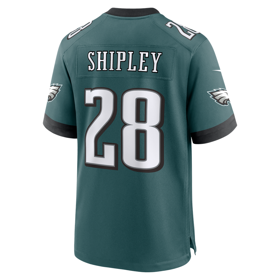 Will Shipley Philadelphia Eagles Nike Team Game Official Jersey -  Midnight Green