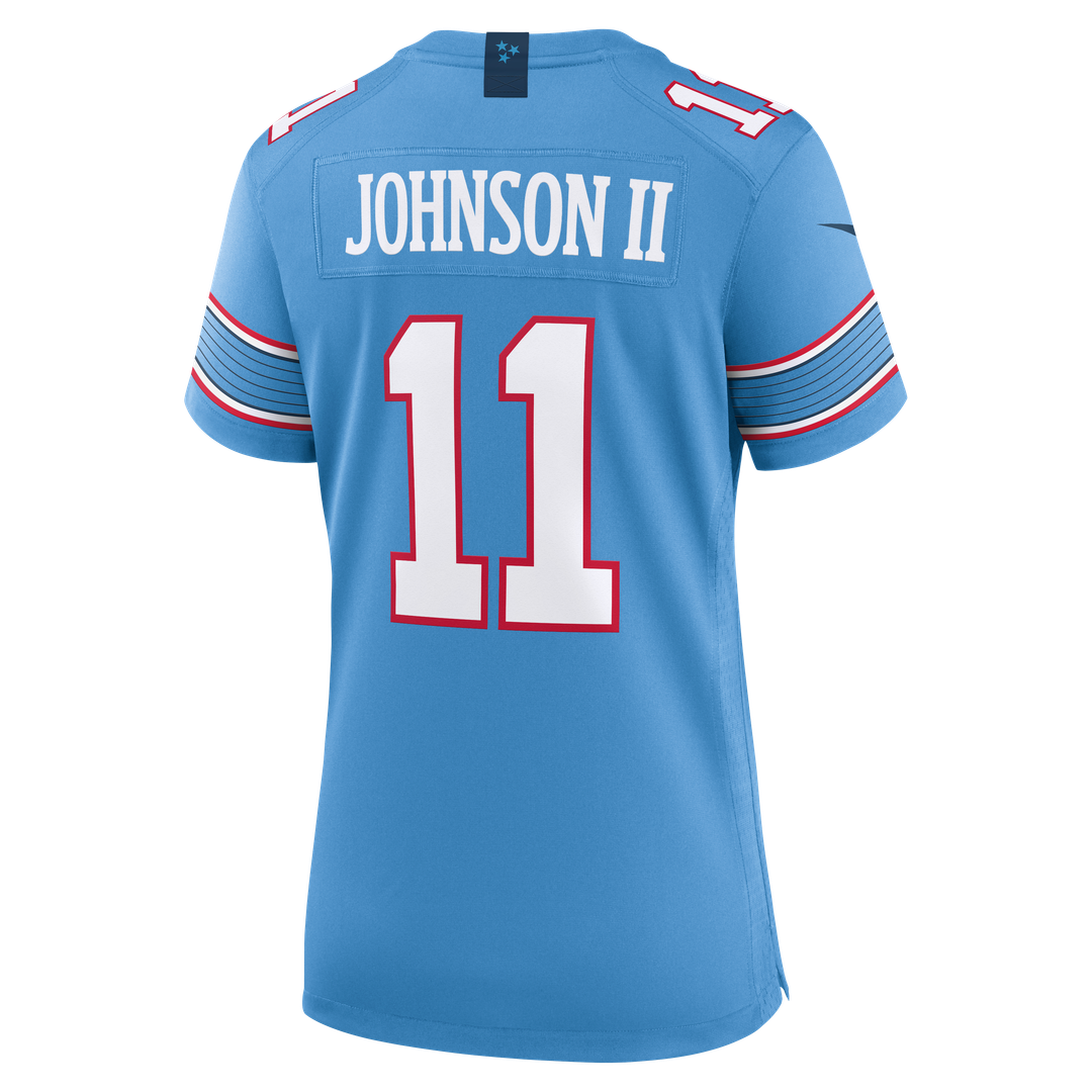 Jermaine Johnson II Tennessee Titans Nike Women's Team Game Official Jersey -  Light Blue
