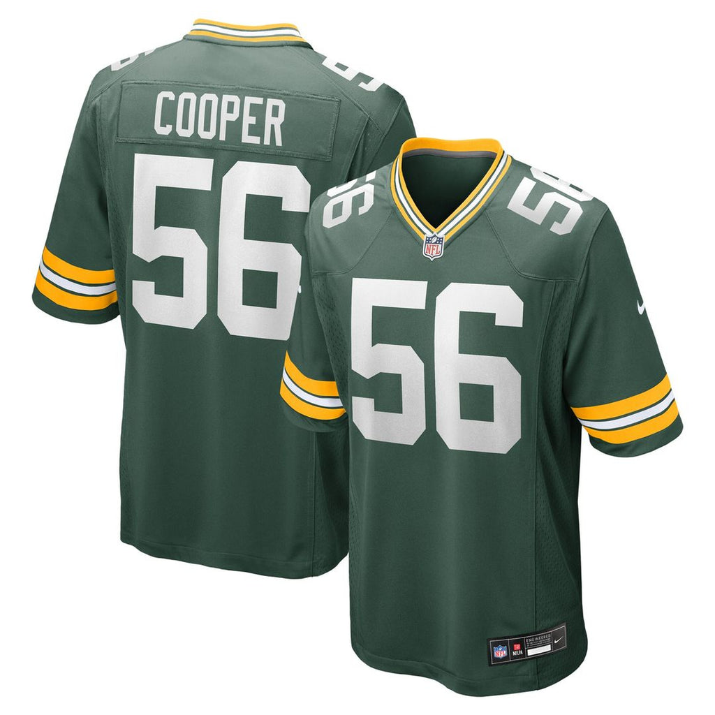 Edgerrin Cooper Green Bay Packers Nike Game Jersey - Green