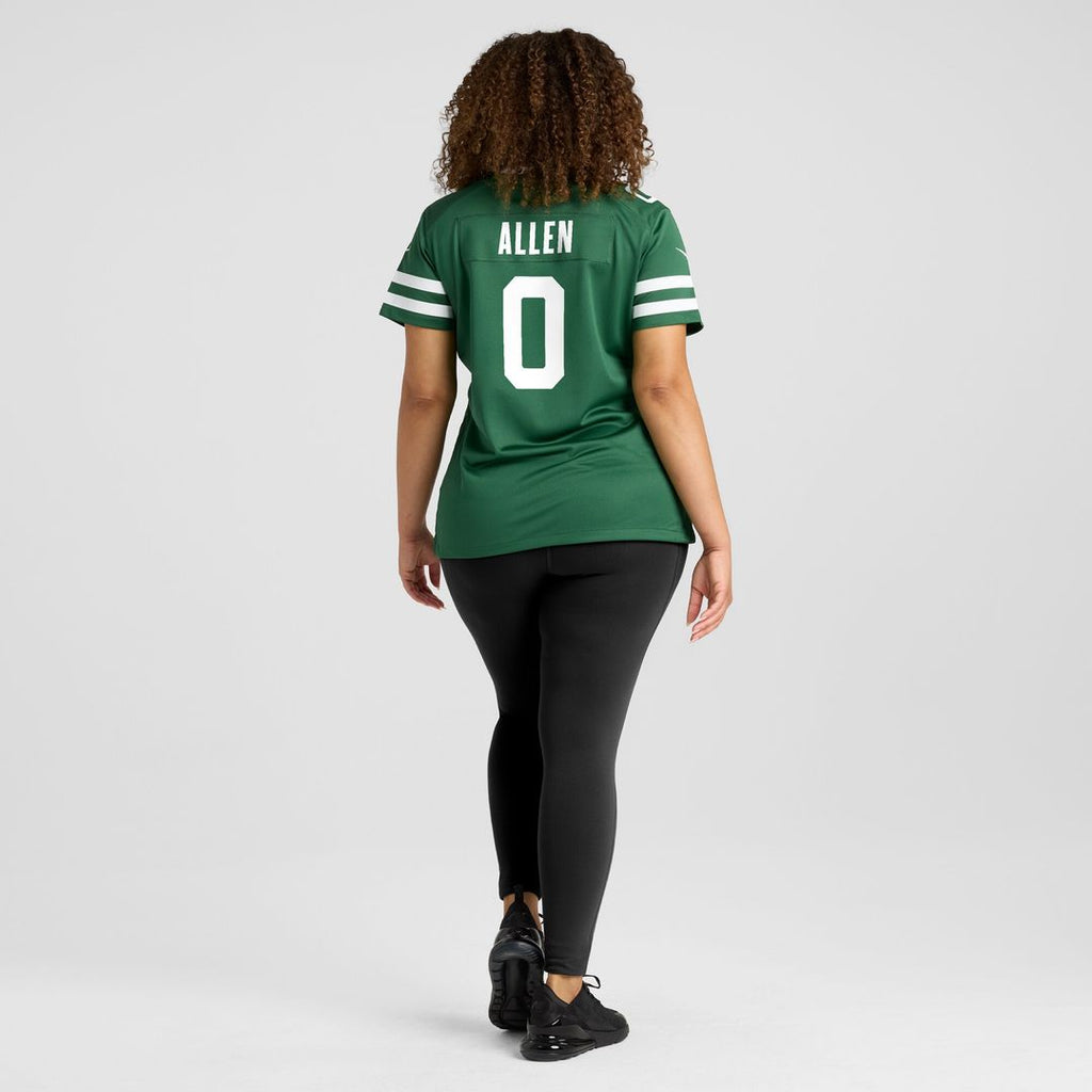 Braelon Allen New York Jets Nike Women's Game Official Jersey - Legacy Green