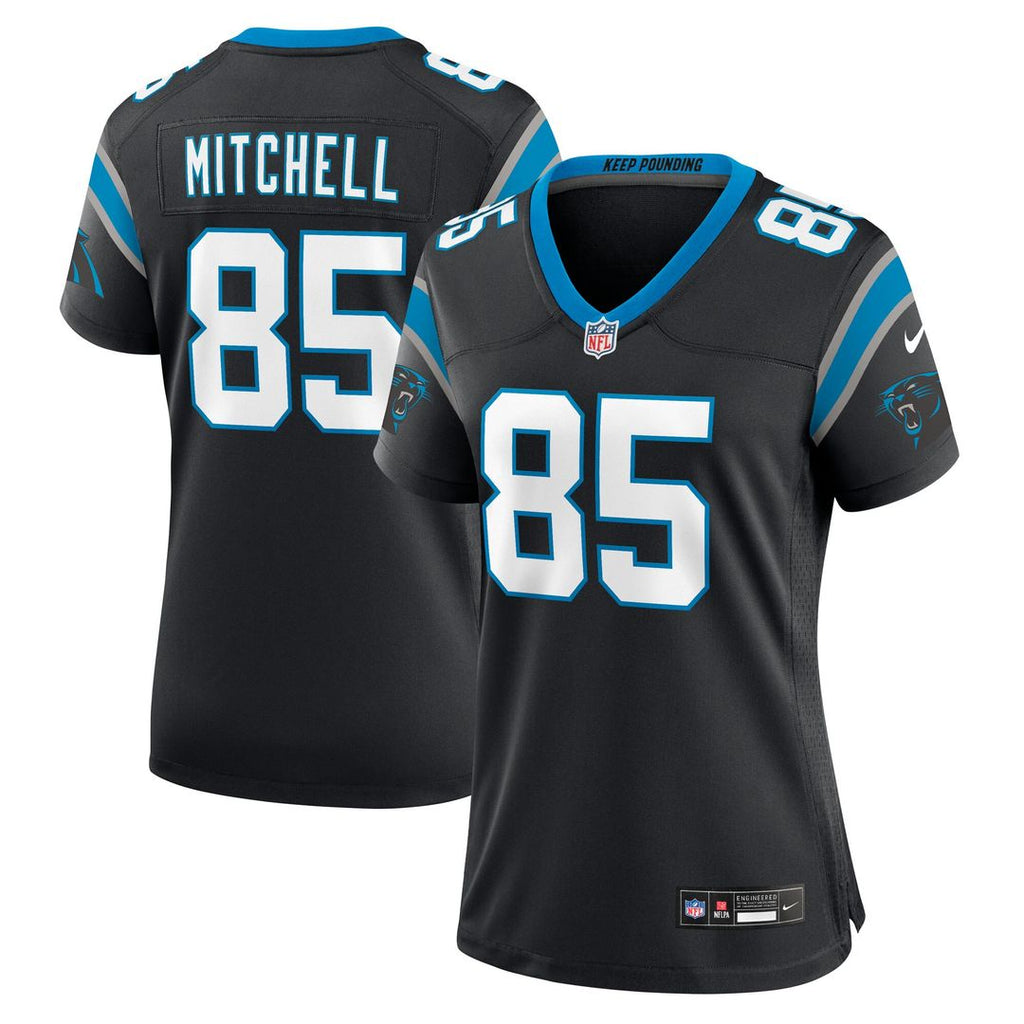 James Mitchell Carolina Panthers Nike Women's Team Game Official Jersey -  Black