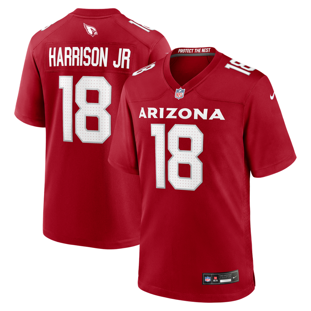 Marvin Harrison Jr. Arizona Cardinals Nike  Player Game Official Jersey - Cardinal